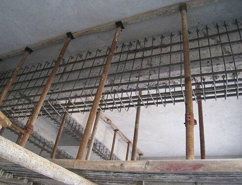 加固公司柱截面加大施工现场施工工艺